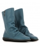 low boots natural 68111 turquoise