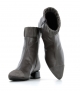 low boots 38389 taupe grey