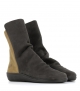 low boots circle 79005 grey mustard