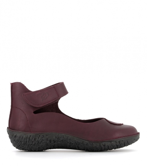 ballerinas fusion 37935 burgundy