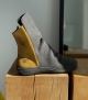 low boots circle 79005 grey mustard