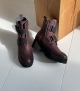 low boots 1084 melanzana