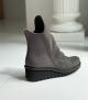 low boots lightning 33106 mid grey