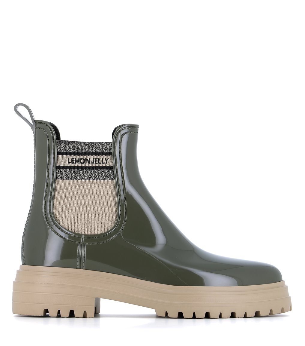 rain boots flow 02 green