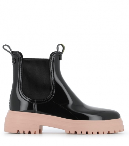 rain boots walker 03 black