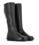 high boots wall f black