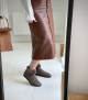 lined ankle boots baosha grey