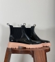 rain boots walker 03 black