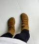 low boots natural 68111 mustard