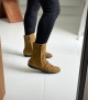 low boots natural 68111 mustard