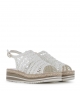 sandals milan 9786 milk white