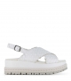 platform sandals nadine 9884 milk