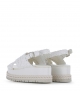 platform sandals nadine 9884 milk