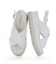 platform sandals nadine 9884 milk