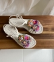 sandalias milan 9785 milk flores