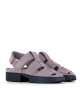 sandales arcade f mauve