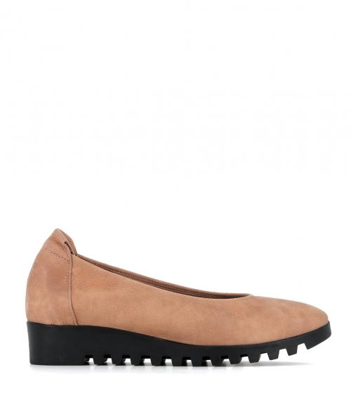 Larome sleehak boot in Ecume van Arche