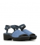 sandals kimori navy denim