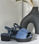 sandals kimori navy denim