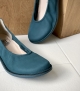 bailarinas natural 68081 turquoise