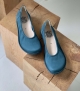 ballerines natural 68081 turquoise