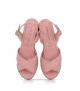 platform sandals alicia 9870 pink