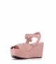 platform sandals alicia 9870 pink