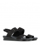 flat sandals aucloe black
