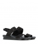 sandalias planas aucloe negro