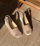 wedge sandals 59689 paco beige