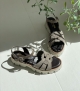 sandals 29620 khaki