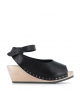 sandalias de madera orinoco f negro