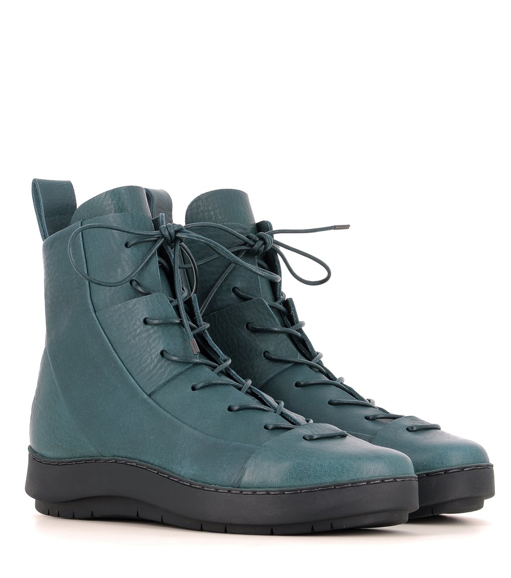 Turquoise combat hotsell boots