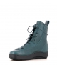 lace up boots develop f turquoise petrol