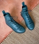 lace up boots develop f turquoise petrol