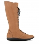 lace-up boots natural 68742 camel