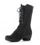 lace-up boots muze 33208 black