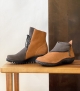 ankle boots fusion 37534 camel grey