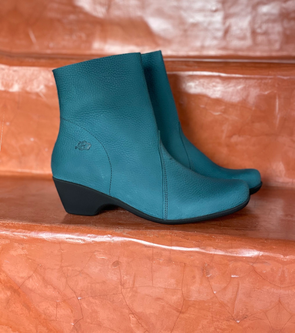 ankle boots muze 33207 turquoise