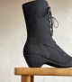 lace-up boots muze 33208 black