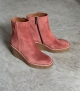 boots compensées claudia 10182 rose terracotta