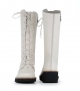 lace-up boots storm 34211 off-white