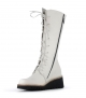 lace-up boots storm 34211 off-white