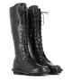 lace-up boots unison f black