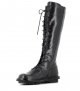 lace-up boots unison f black