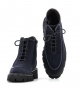 lace-up ankle boots 18254 navy blue