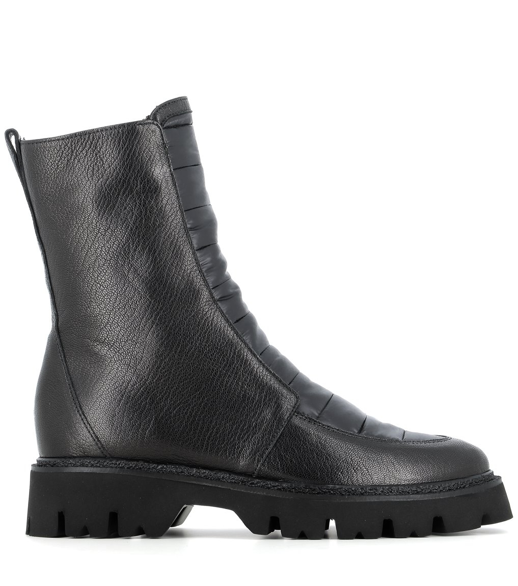 boots 18252 noir matelassé