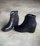 wedge ankle boots trenton navy blue