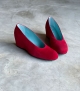 ballerinas dacio red wine