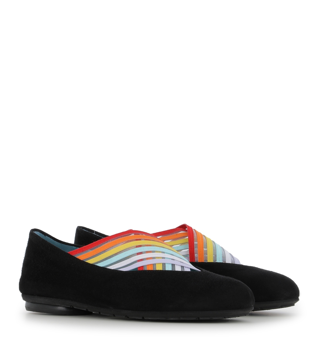 Ballerines compens es Thierry Rabotin Gragas en cuir souple